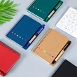 Pocket Spiral Notebook with Sticky Notes&Pen | https://www.bestnamebadges.com