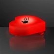 LED Blinking Red Heart Clip | https://www.bestnamebadges.com