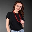 Red Heart Beads Value Necklace (Non-Light Up) | https://www.bestnamebadges.com