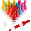 Retractable Bowling Ballpoint Pen | https://www.bestnamebadges.com