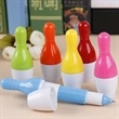 Retractable Bowling Ballpoint Pen | https://www.bestnamebadges.com