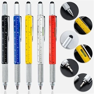 6-in-1 Metal Multifunctional Tool Pen