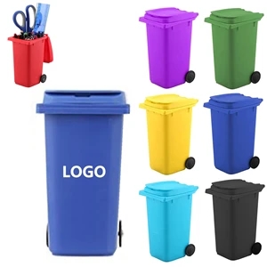 5.7'' Mini Trash Bin Desktop Pen Holder