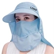 UV Protection Foldable Outdoor Sunscreen Hats | https://www.bestnamebadges.com