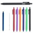 Bright Solid Color Gel Soft Plastic Ballpoint Pen | https://www.bestnamebadges.com