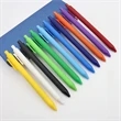 Bright Solid Color Gel Soft Plastic Ballpoint Pen | https://www.bestnamebadges.com