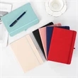 Hard Cover Notebook with Band | https://www.bestnamebadges.com