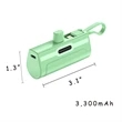 Multifunctional Mini Capsule Charging Power Bank | https://www.bestnamebadges.com