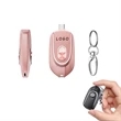 Convenient Mini Emergency Charging Power Bank Keychain | https://www.bestnamebadges.com