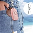 Convenient Mini Emergency Charging Power Bank Keychain | https://www.bestnamebadges.com