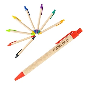 Retractable Kraft Paper Pen