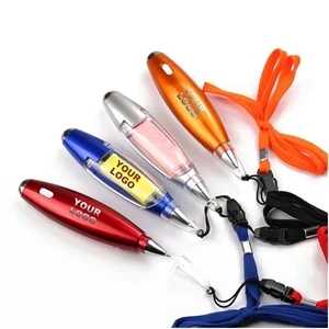 Multi-function Ballpoint Pen w/ Note Paper