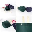 Reuseable Bucket Non Woven Tote Bag With Handle | https://www.bestnamebadges.com
