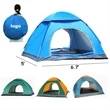 Custom Pop Up Beach Camping Tent | https://www.bestnamebadges.com