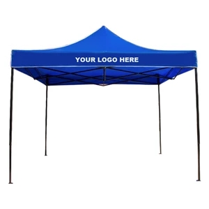 Custom 10ftx10ft Personalized Outdoor Tent Kit w/ Steel Fram