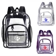 Travel Stadium Approved Clear Backpack | https://www.bestnamebadges.com
