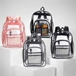 Travel Stadium Approved Clear Backpack | https://www.bestnamebadges.com