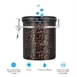 Coffee Bean Storage Container Canister | https://www.bestnamebadges.com