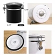 Coffee Bean Storage Container Canister | https://www.bestnamebadges.com