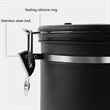 Coffee Bean Storage Container Canister | https://www.bestnamebadges.com