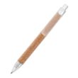 Helios Cork Barrel Pen | https://www.bestnamebadges.com