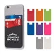 Dual Pocket Silicone Phone Wallet | https://www.bestnamebadges.com