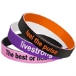 1/2 inch Dual Layered Wristband-A | https://www.bestnamebadges.com