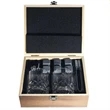 Gift Set Whiskey Glasses With Chilling Stones | https://www.bestnamebadges.com