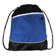 Modern Contrasting Drawstring Sports Backpack 210D | https://www.bestnamebadges.com