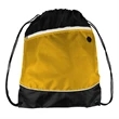 Modern Contrasting Drawstring Sports Backpack 210D | https://www.bestnamebadges.com