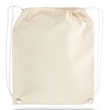 Cotton Drawstring Backpack 8 OZ | https://www.bestnamebadges.com