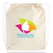 Cotton Drawstring Backpack 8 OZ | https://www.bestnamebadges.com