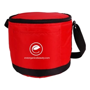 Round Insulated Cooler Bag 210D