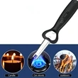 Portable LED Rechargeable Arc Lighter With Bottle Opener | https://www.bestnamebadges.com