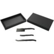 Modena Black Cheese & Serving Set | https://www.bestnamebadges.com