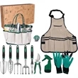 11 Piece Garden Tool Set | https://www.bestnamebadges.com