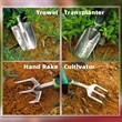 11 Piece Garden Tool Set | https://www.bestnamebadges.com