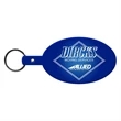 Large Oval Flexible Key Tag Keyring | https://www.bestnamebadges.com