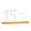 Hazelton Award - Amber | https://www.bestnamebadges.com