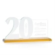 Hazelton Award - Amber | https://www.bestnamebadges.com