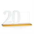 Hazelton Award - Amber | https://www.bestnamebadges.com