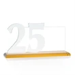 Hazelton Award - Amber | https://www.bestnamebadges.com