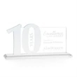 Hazelton Award - Clear | https://www.bestnamebadges.com
