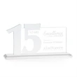 Hazelton Award - Clear | https://www.bestnamebadges.com
