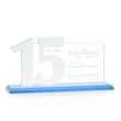 Hazelton Award - Sky Blue | https://www.bestnamebadges.com