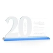 Hazelton Award - Sky Blue | https://www.bestnamebadges.com