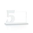 Hazelton Award - White | https://www.bestnamebadges.com