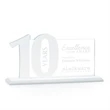 Hazelton Award - White | https://www.bestnamebadges.com