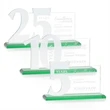 Hazelton Award - Green | https://www.bestnamebadges.com