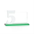 Hazelton Award - Green | https://www.bestnamebadges.com